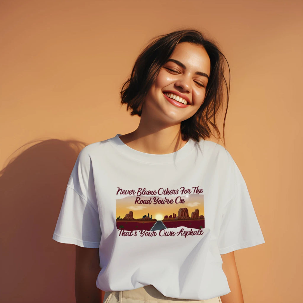 Asphalt-Crop Tee