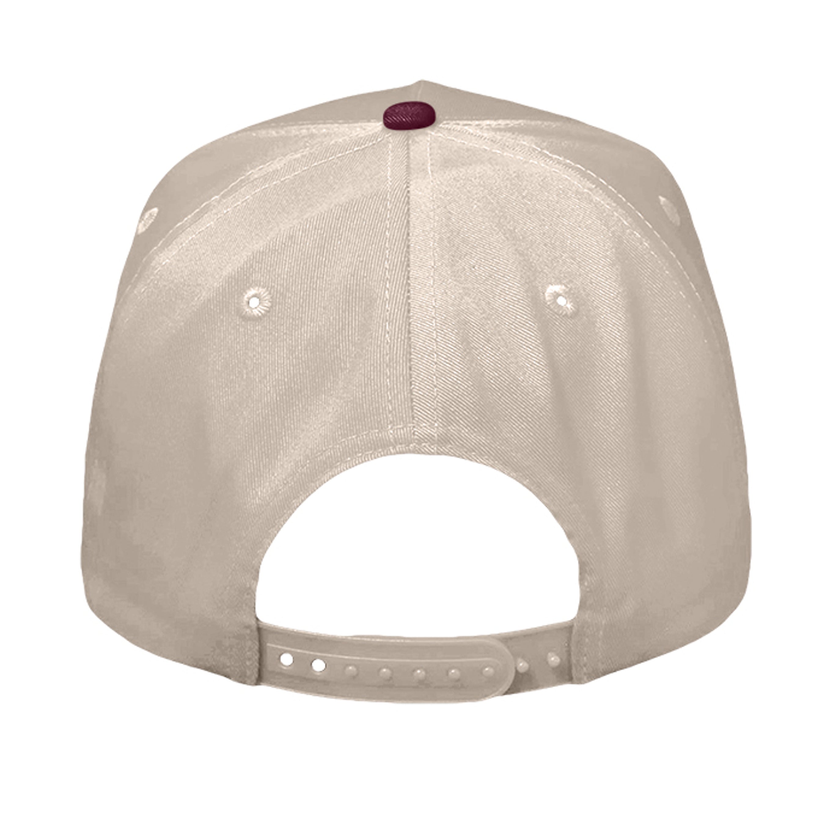 Khaki/ Maroon - 8869VC - BACK